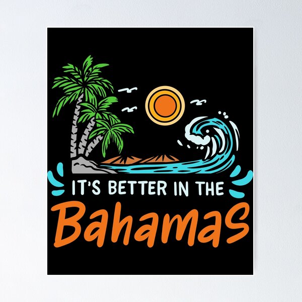 Bahamas Vintage Travel Poster for Sale by Jack Hersh