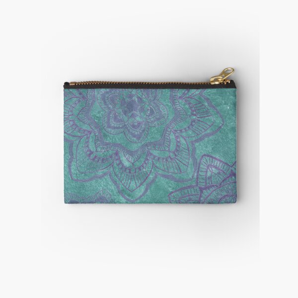 Item preview, Purple on Green Mandala (tall) designed and sold by Jennifer Ruch.