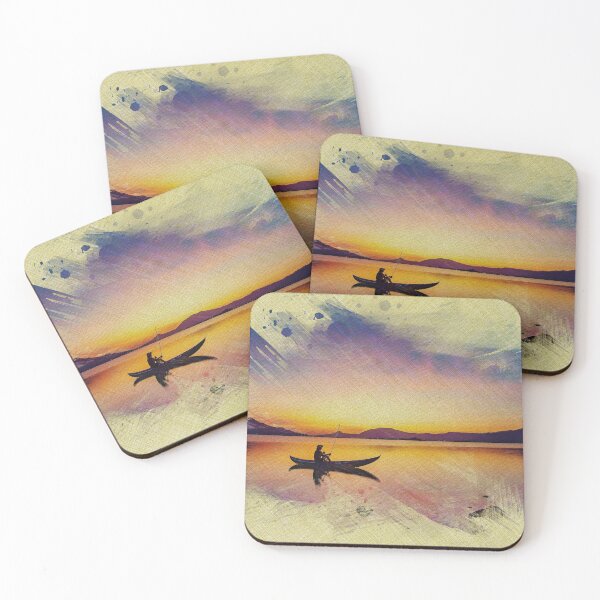 Item preview, Sunrise Lake Scenery designed and sold by gooddesignart.