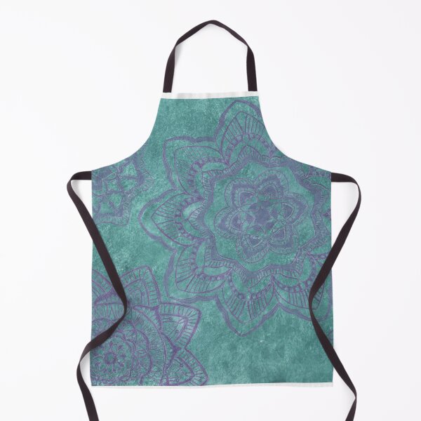 Item preview, Purple on Green Mandala (wide) designed and sold by Jennifer Ruch.