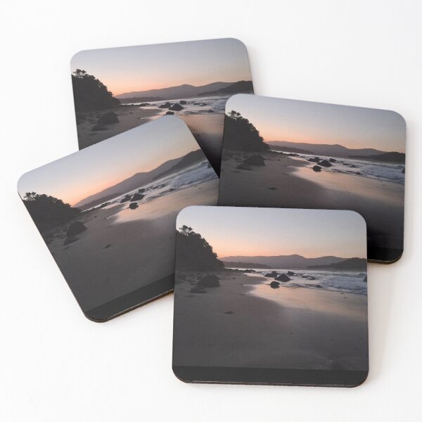Item preview, Mngazana - Sunset on Wet Beach Sand designed and sold by TeeZoneZtore.