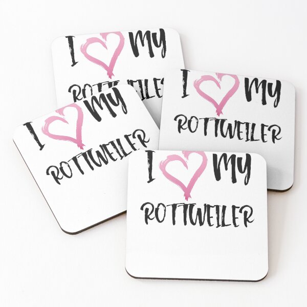 Item preview, I Heart My Rottweiler! Especially for Rottweiler Dog Lovers! designed and sold by rs-designs.