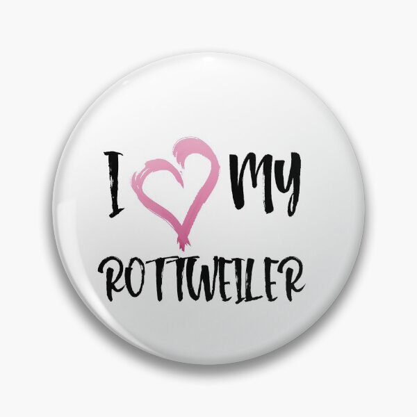 Item preview, I Heart My Rottweiler! Especially for Rottweiler Dog Lovers! designed and sold by rs-designs.