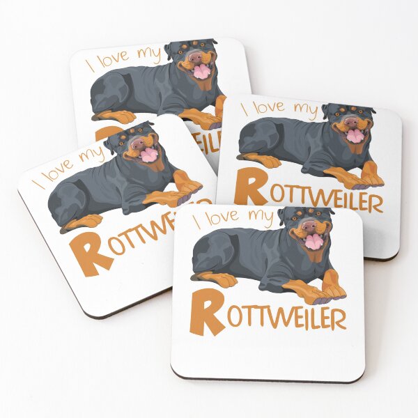 Item preview, I Love My Rottweiler! Especially for Rottweiler Dog Lovers! designed and sold by rs-designs.