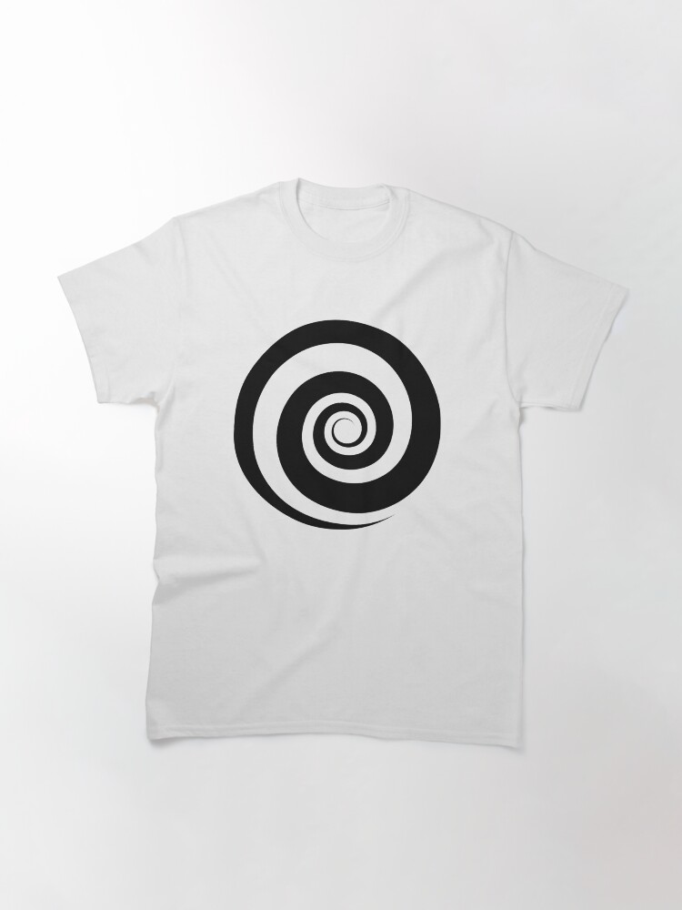 Alternate view of Funky Hypnotic Spiral Swirl Classic T-Shirt