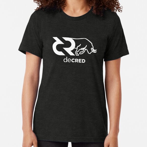 Decred Bull v1 Tri-blend T-Shirt