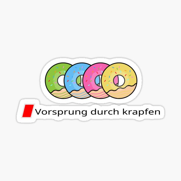 Donut (Wahrheit in Donut (s)) Sticker