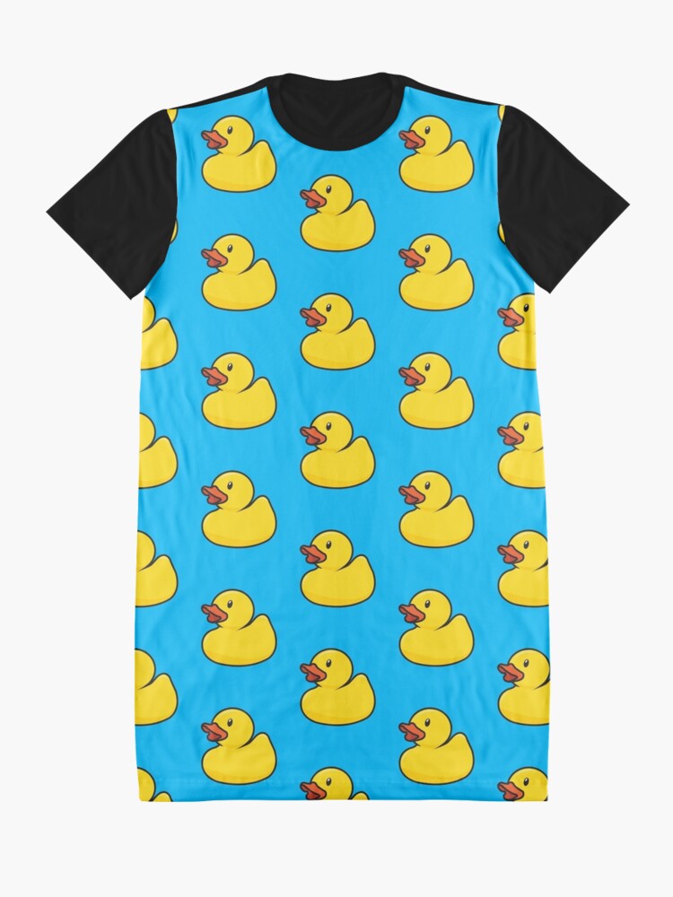 Alternate view of Rubber Duck Graphic T-Shirt Dress
