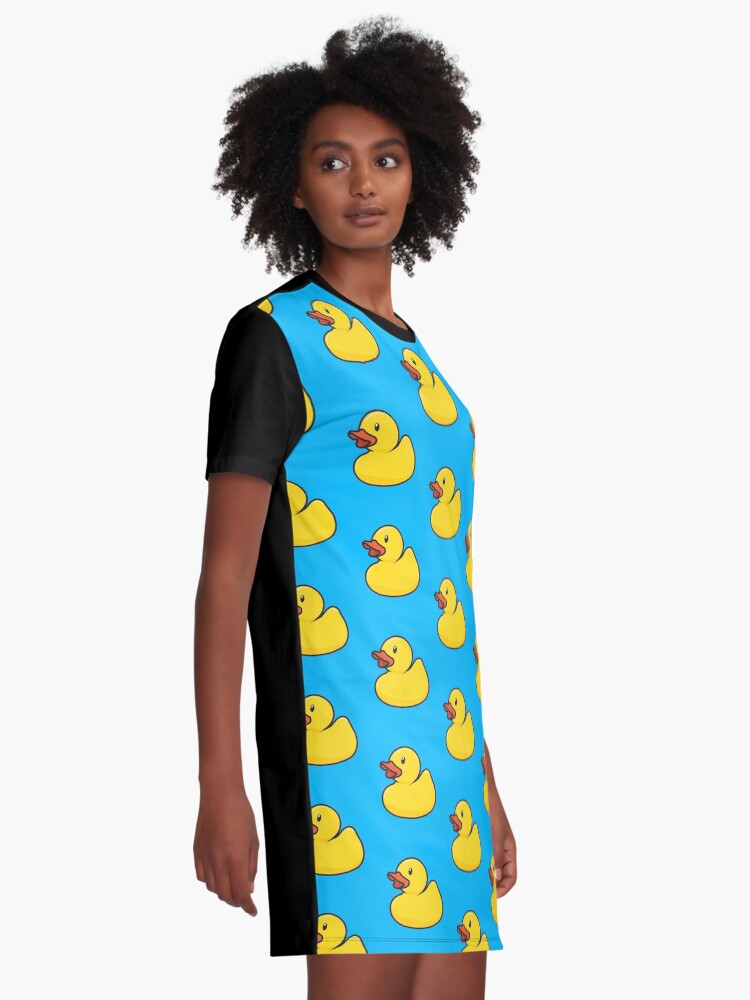 Alternate view of Rubber Duck Graphic T-Shirt Dress