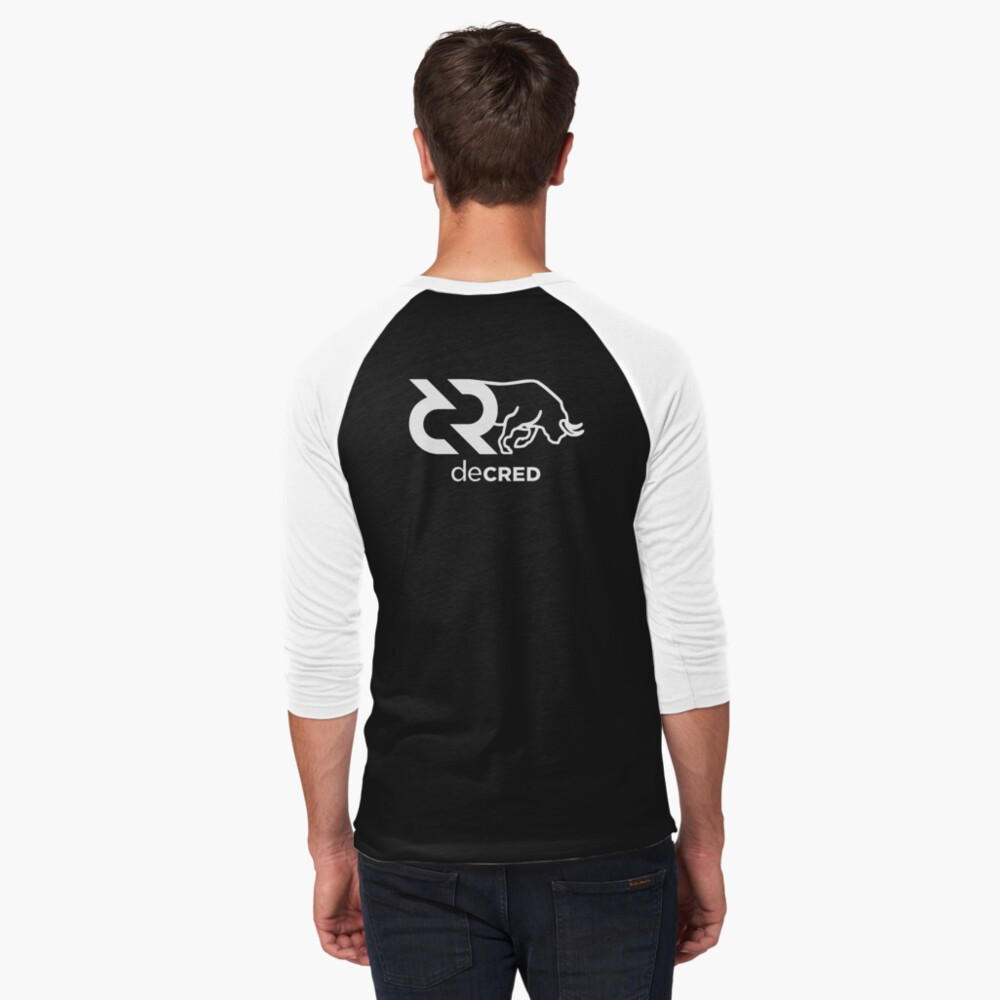 Item preview, Baseball ¾ Sleeve T-Shirt designed and sold by OfficialCryptos.