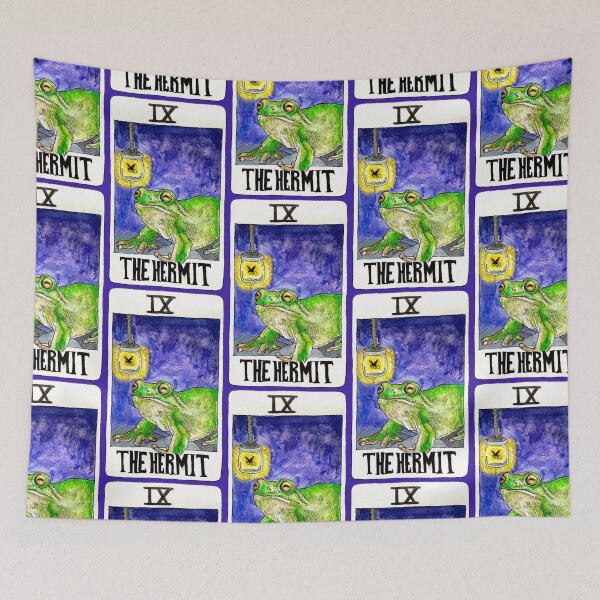 Item preview, The Hermit Frog Tarot (Colour) designed and sold by alfs-world.