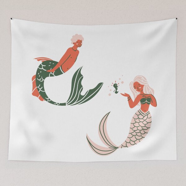 Item preview, Mermaids in love - Under the sea designed and sold by Mars Babe.