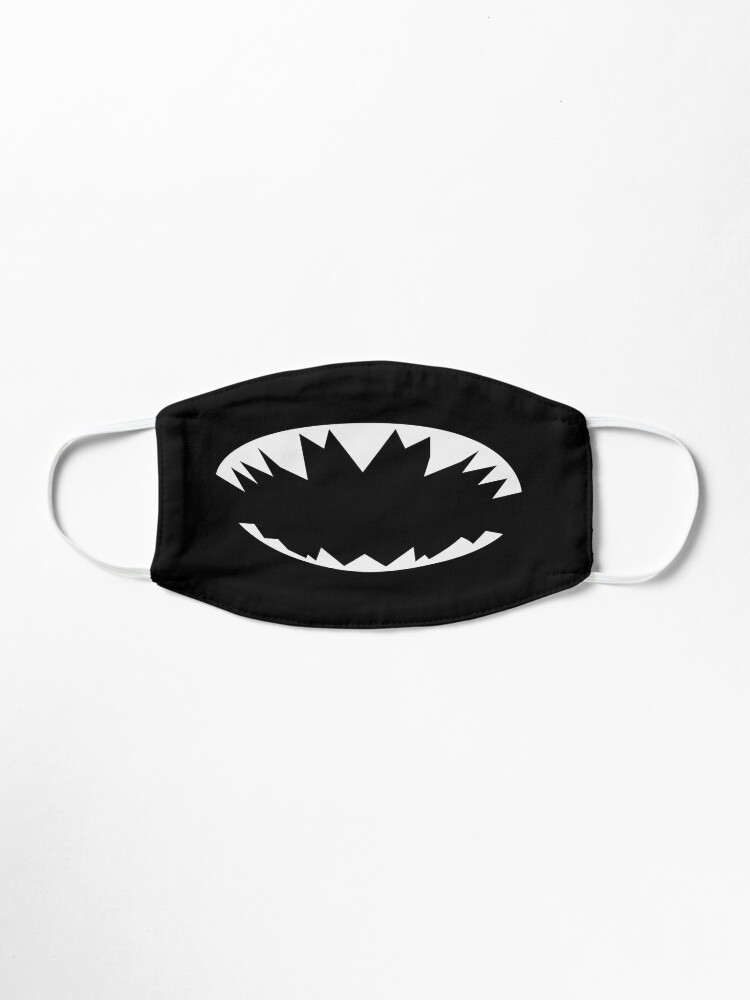 Roblox Shark Mask Mask By Shinobu San Redbubble - white bandit mask roblox