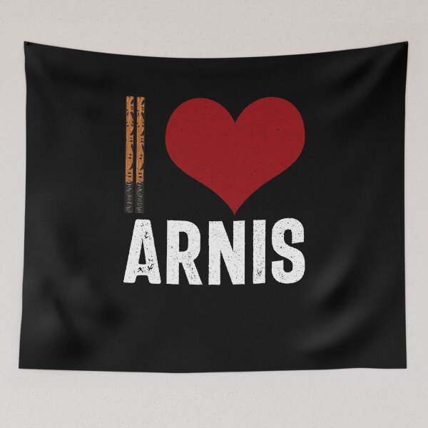 Item preview, I Love Arnis Kali Eskrima FMA Sparring with Escrima Sticks  designed and sold by ShopTheStyle.