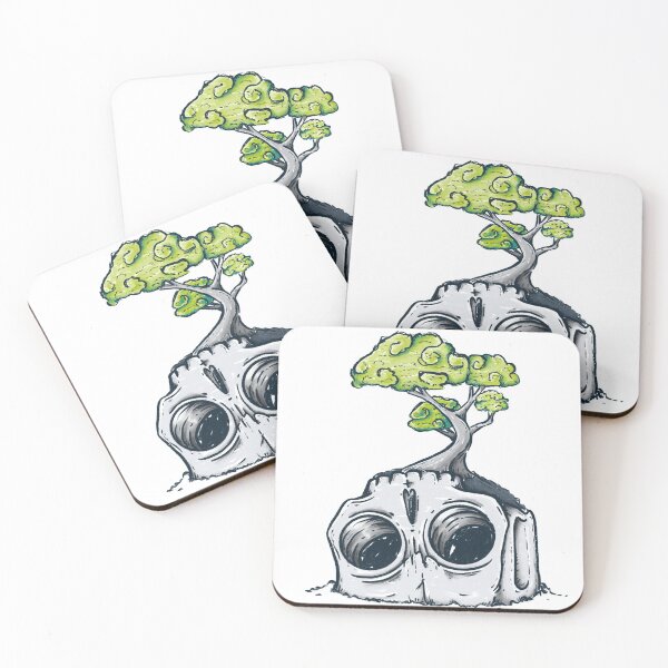 Item preview, Bonsai Skull Tree designed and sold by winterfree.