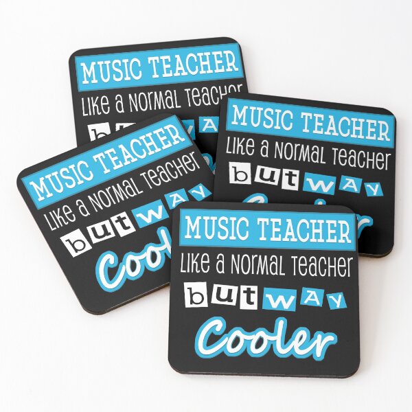 Aperçu de l'œuvre Professeur de musique, comme un professeur normal mais beaucoup plus cool créée et vendue par MusicTeesStore.