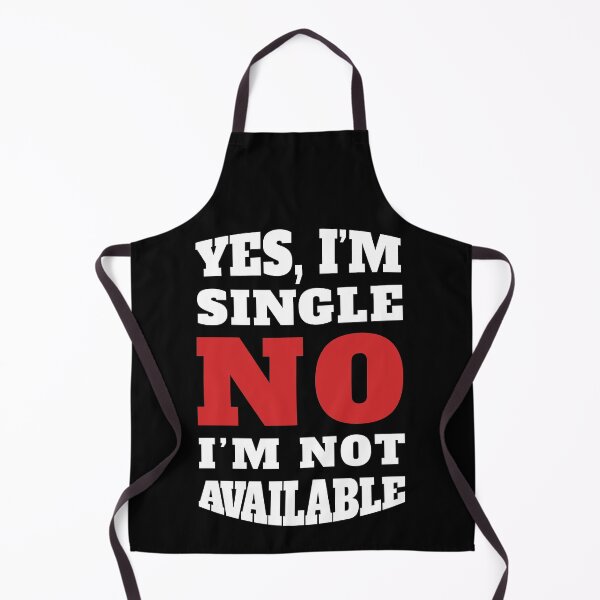 Item preview, Copy of Yes I'm Single | White & Red designed and sold by ginokelleners.