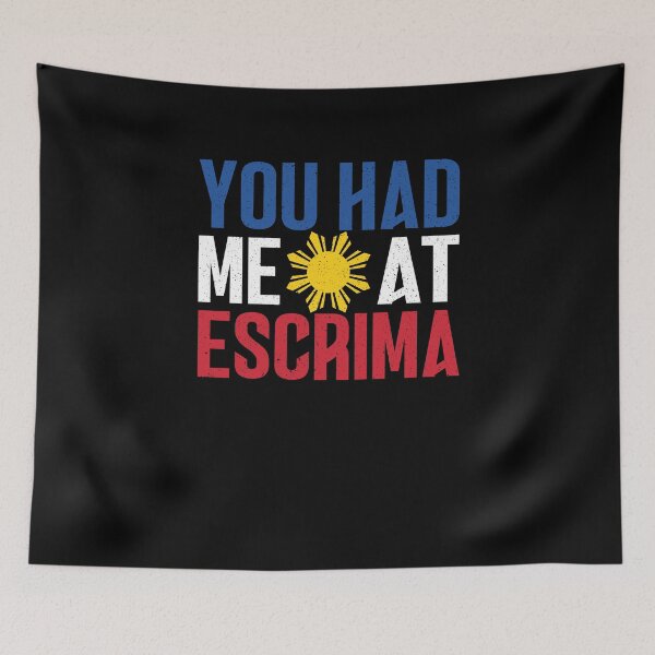 Item preview, Escrima Arnis Kali Eskrima FMA Sparrin Philippine Flag designed and sold by ShopTheStyle.