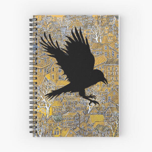 Aperçu de l'œuvre Raven et la vieille ville créée et vendue par fishtower.