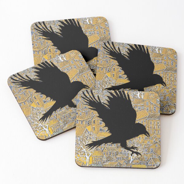 Item preview, Raven and the old city designed and sold by fishtower.