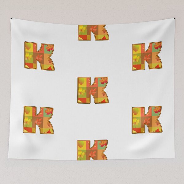 Item preview, Letter K - Autumn Design designed and sold by MoonsmileProd.