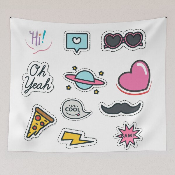 Item preview, the ultimate cute sticker pack designed and sold by Wizabi.