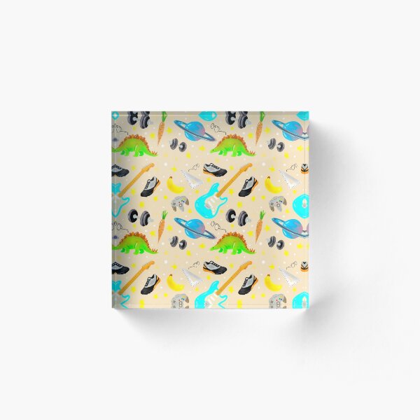 Ekka (Almond Oil) Acrylic Block