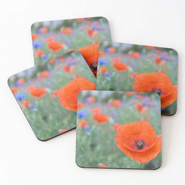 Item preview, Poppies and cornflowers designed and sold by Beverley Goodwin.