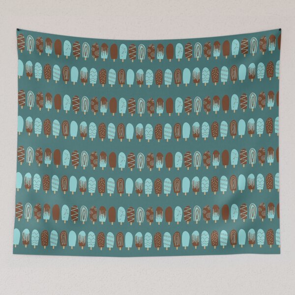 Item preview, Choco mint popsicles in blue  designed and sold by Lwahniarts.