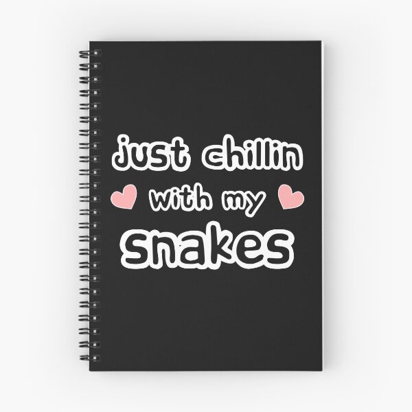 Item preview, just chillin with my snakes - text and love heart designed and sold by LoveLifeRandom.