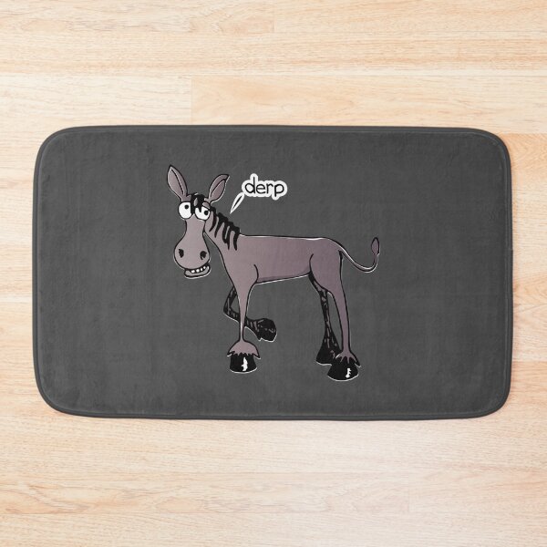 Item preview, Derp - Funny Cartoon Donkey, Donkey Gifts,  designed and sold by Seopdesigns.