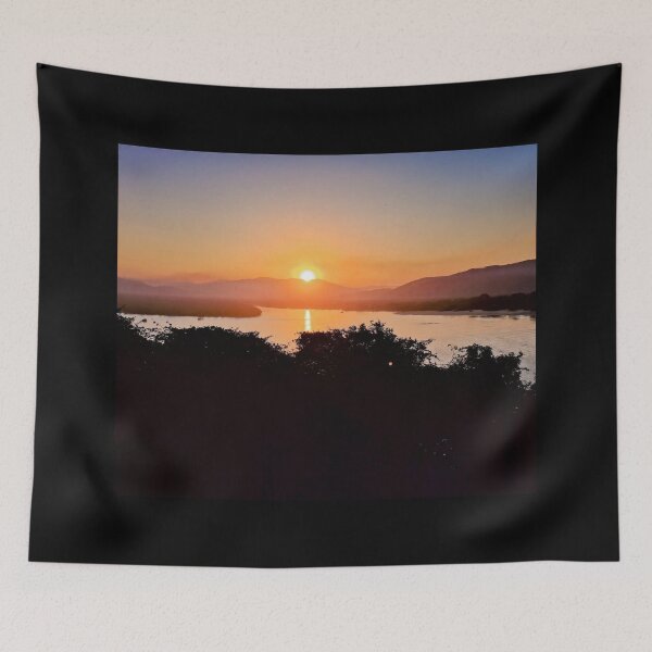 Item preview, Mngazana - Dusk on the River designed and sold by TeeZoneZtore.