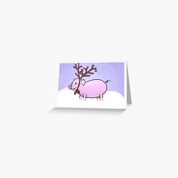 Pigmas Greeting Card