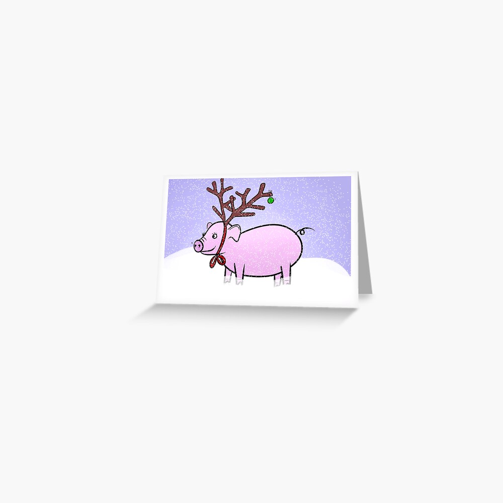 Pigmas Greeting Card