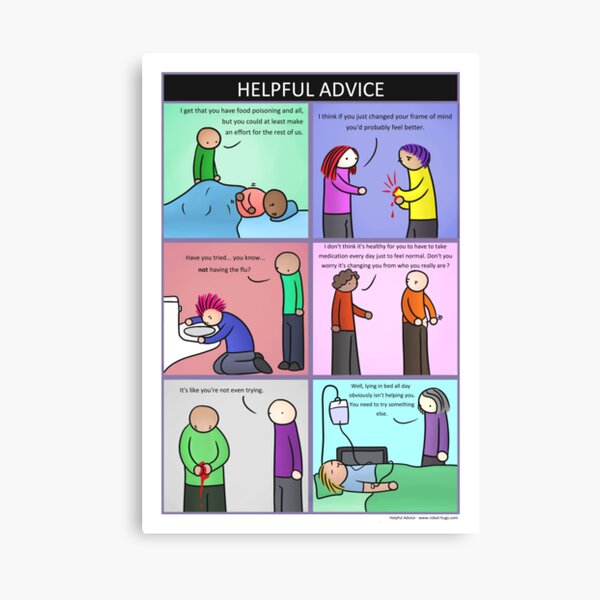 Helpful Advice Canvas Print