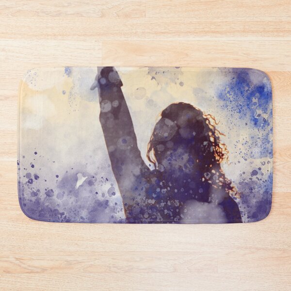 Item preview,  Abstract Silhouette of Woman Holding Fist Up. Blue and Purple designed and sold by Joe-s.