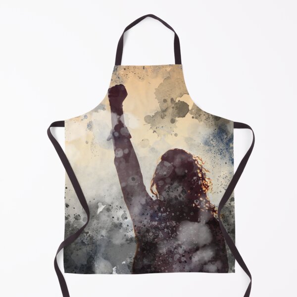 Item preview, Abstract Silhouette of Woman Holding Fist Up. Black and Blue designed and sold by Joe-s.