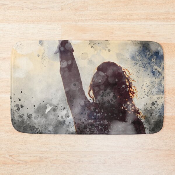Item preview, Abstract Silhouette of Woman Holding Fist Up. Black and Blue designed and sold by Joe-s.
