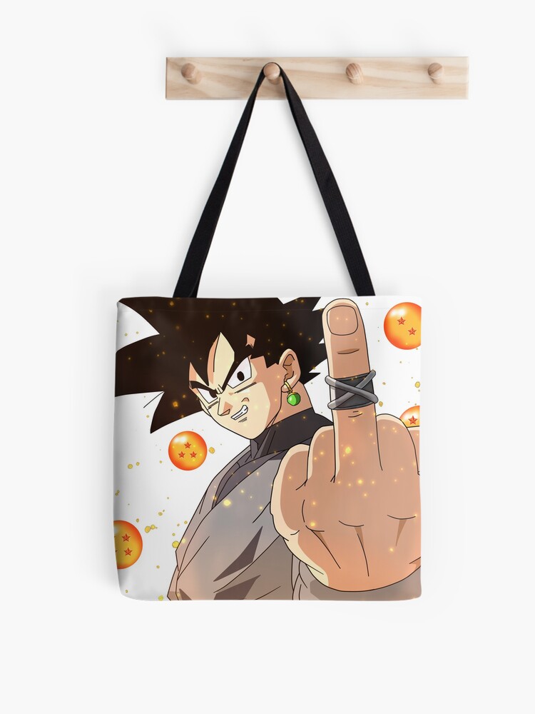 Dragon Ball Z Anime Cartoon Black & Orange Tech Backpack