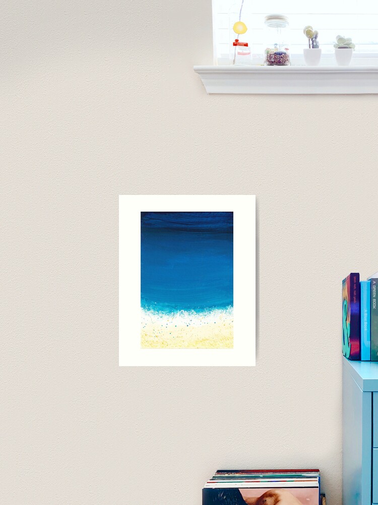 Thumbnail 1 of 3, Art Print, Seashore Two designed and sold by GillianAdams.