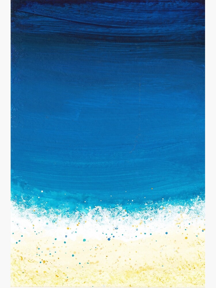 Thumbnail 3 of 3, Art Print, Seashore Two designed and sold by GillianAdams.