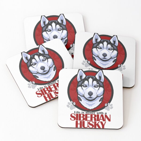 Item preview, Life is Better with a Siberian Husky! Especially for Husky Dog Lovers! designed and sold by rs-designs.