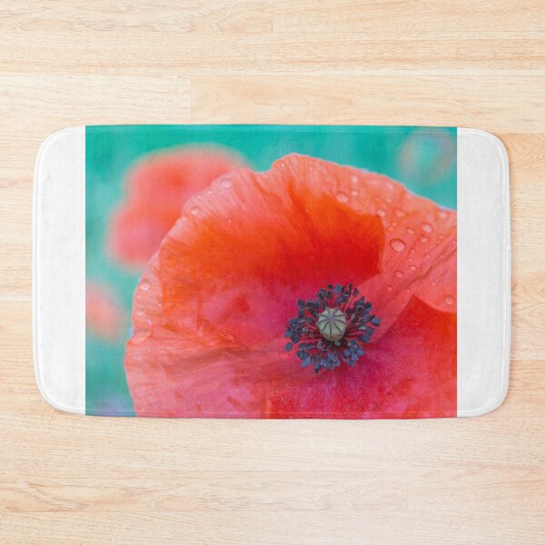 Item preview, Poppy in the rain designed and sold by Beverley Goodwin.