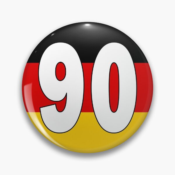 Item preview, Number 90 with Germany flag on the background designed and sold by AllShirts21.