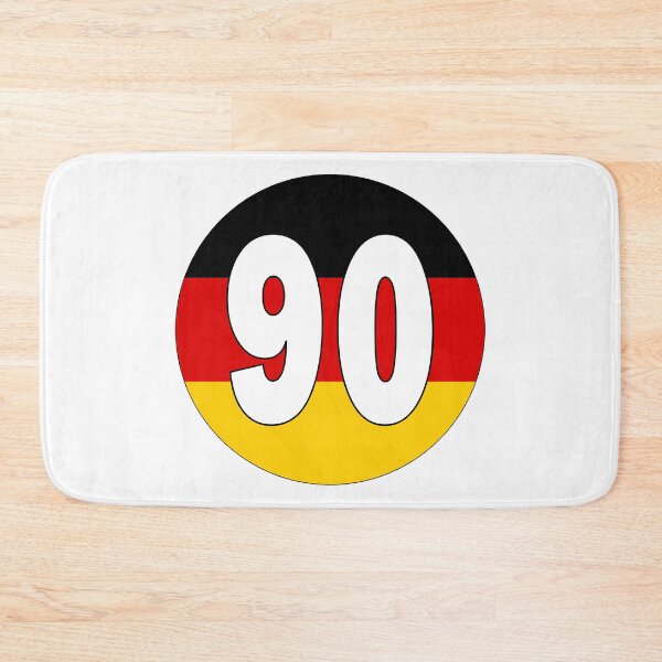 Item preview, Number 90 with Germany flag on the background designed and sold by AllShirts21.