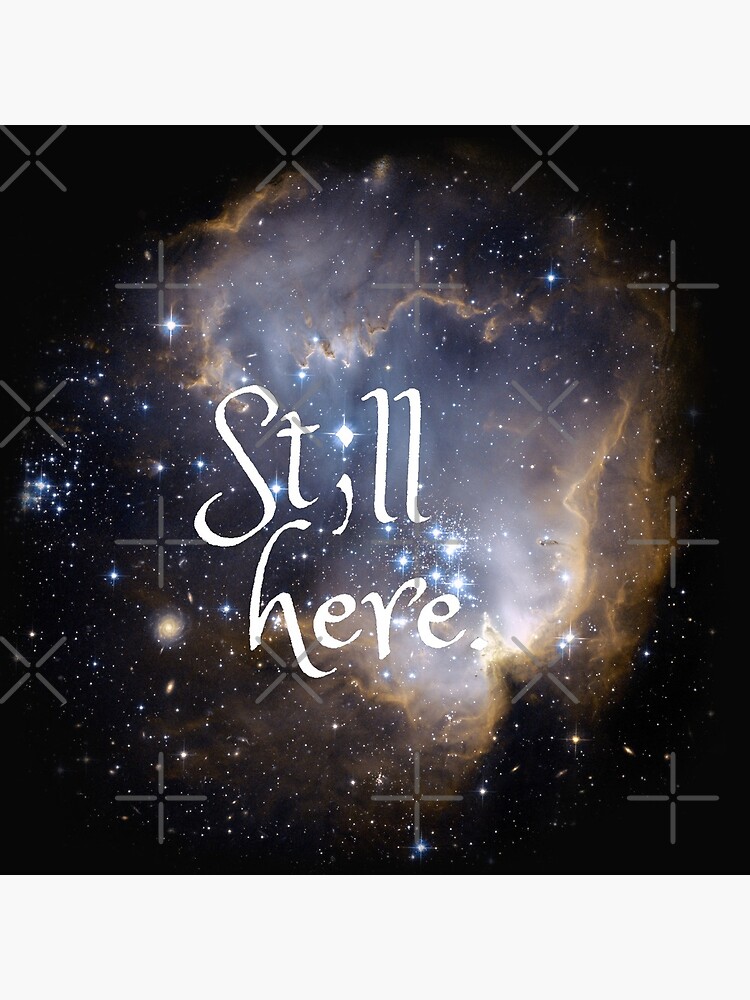 "Still Here" Semicolon Mental Health Comfort by prettycrazyco