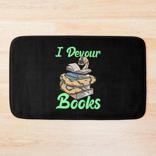 Item preview, Funny Ball Python Literate Librarian Reading Lovers designed and sold by ShopTheStyle.
