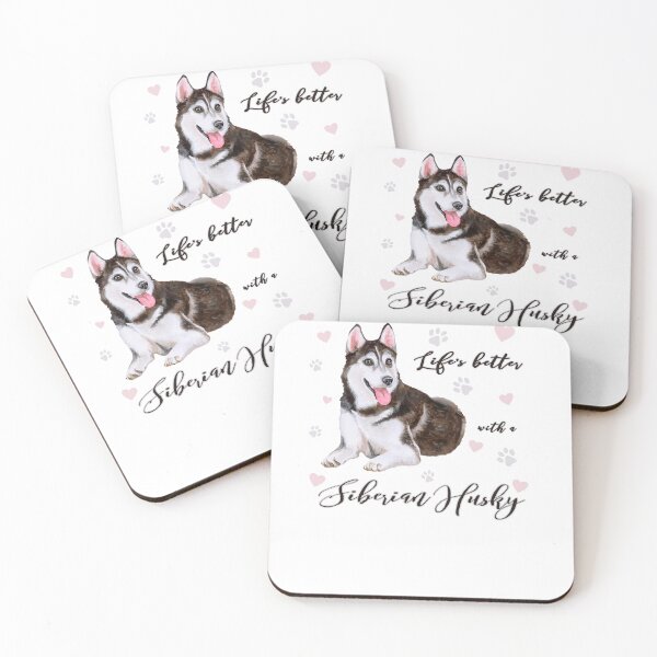 Item preview, Lifes Better with a Siberian Husky! Especially for Husky Dog Lovers! designed and sold by rs-designs.
