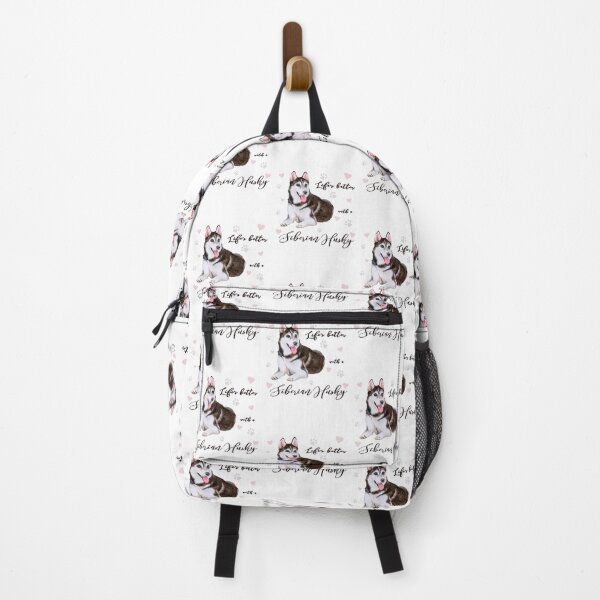 Artikelvorschau, Mit einem Siberian Husky besser leben! Speziell für Husky Dog Lovers! entworfen und verkauft von rs-designs.