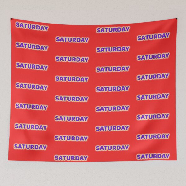 Item preview, Saturday designed and sold by AmandaEveritt.